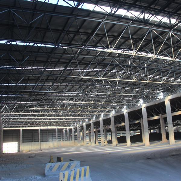PU Factory Warehouse Warehouse Roof Structure 50mm 120mm Customized