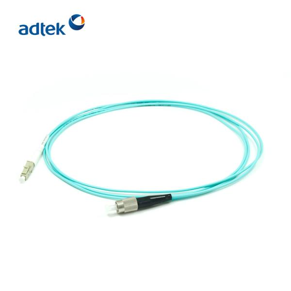 LC-SC 30cm Multimode Fiber Patch Cord 0.3m PVC LSZH Plenum