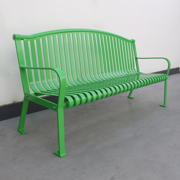 6ft Heavy Duty Outdoor Metal Benches With Powder Coating Finish