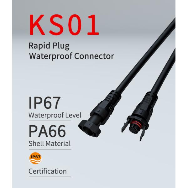 2.35mm Pin Waterproof Quick Connectors