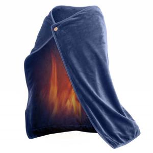 China Household USB Warm-Up Heating Electric Throw Blankets Washable on sale