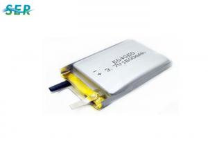 China 3.7 V Rechargeable Lithium Polymer Battery 1500mAh 604060 For Notebook Computer on sale