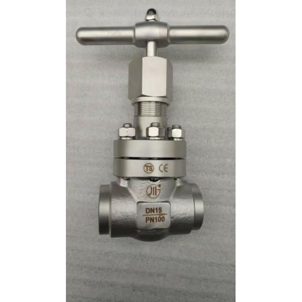 LNG Short Stem Cryogenic Globe Valve Customize Inch Customize Pressure