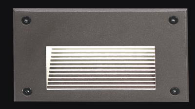 3W Horizontal Recessed LED Step Lights Outdoor , Soft Beam Light LED Stair Lights