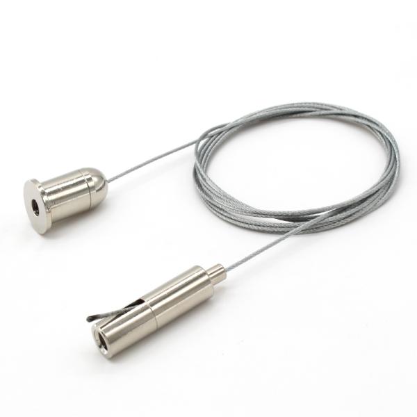 Stainless Steel Cable Sign Hanging Systems Customized Weather Proof For Indoor Or Outdoor