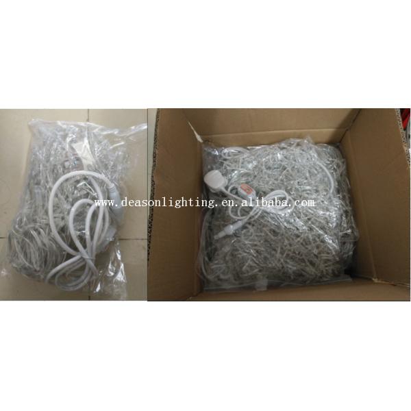 rgb led christmas net lights