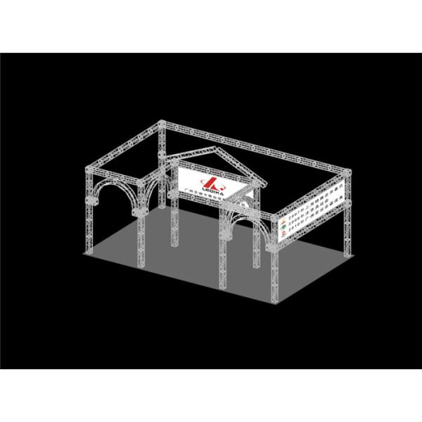 Exhibition Car Show Aluminum Box Truss For Gymnasium Decoration