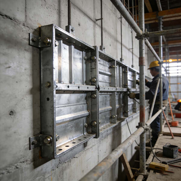 Corrosion Resistant Reusable High Strength Steel Formwork for Outdoor Construction