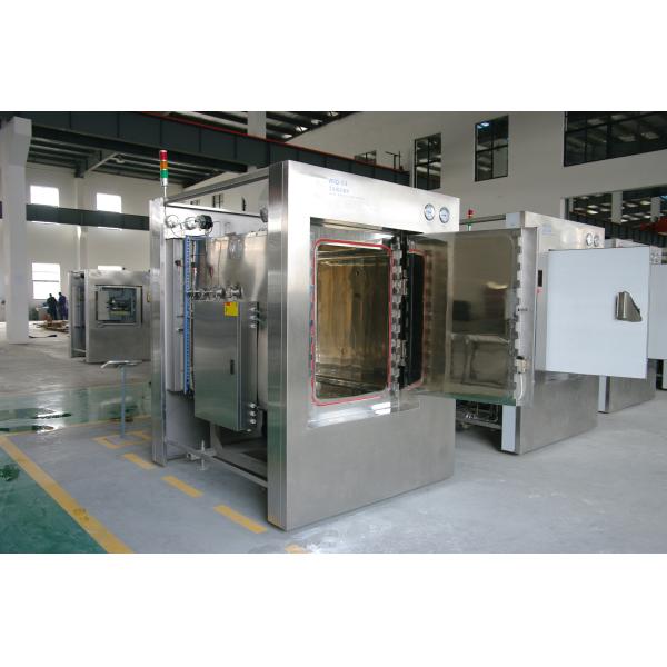 Comply cGMP Regulations SS304 Chamber Large Steam Sterilizer With Safety Piping System