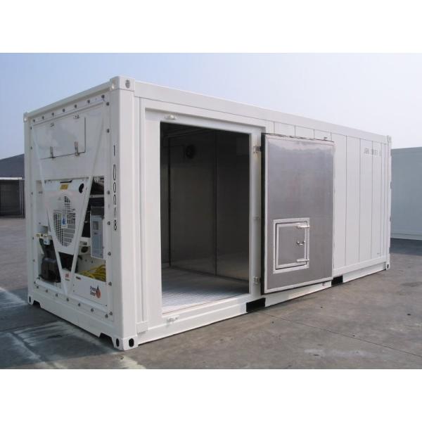Dual Temperature 2-Room ISO 20ft Marine Refrigerated Container ISO Certified Aluminium Deep Freezers with Corten Steel