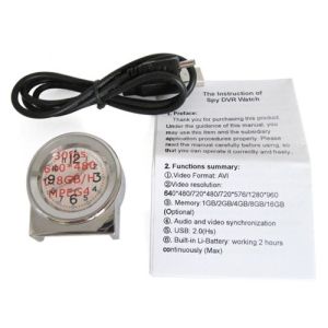 CCTV DVR Clock Camera table alarm clock.