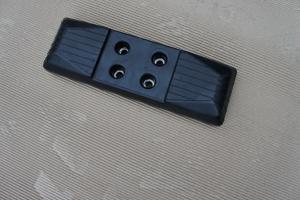 Buy cheap Custom Excavator Steel Track Pads , Clip On Rubber Pads For Excavators product