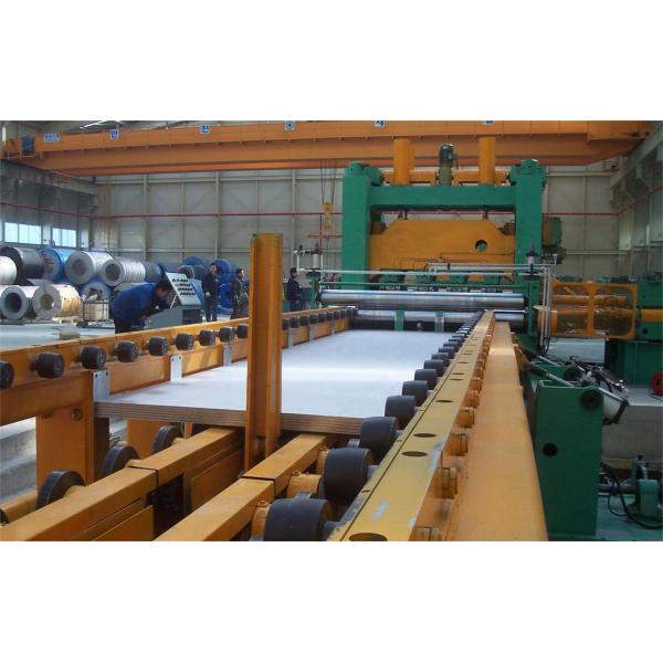 Steel Coil Slitting Line for 30T Coil Weight Uncoiling Leveling Shearing and Stacking