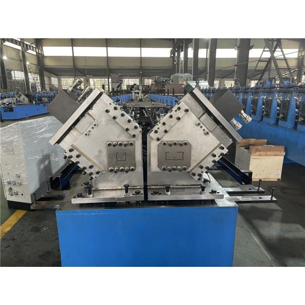 Double Rows Roll Forming Machine 15m / Min Productivity Drive By Chain
