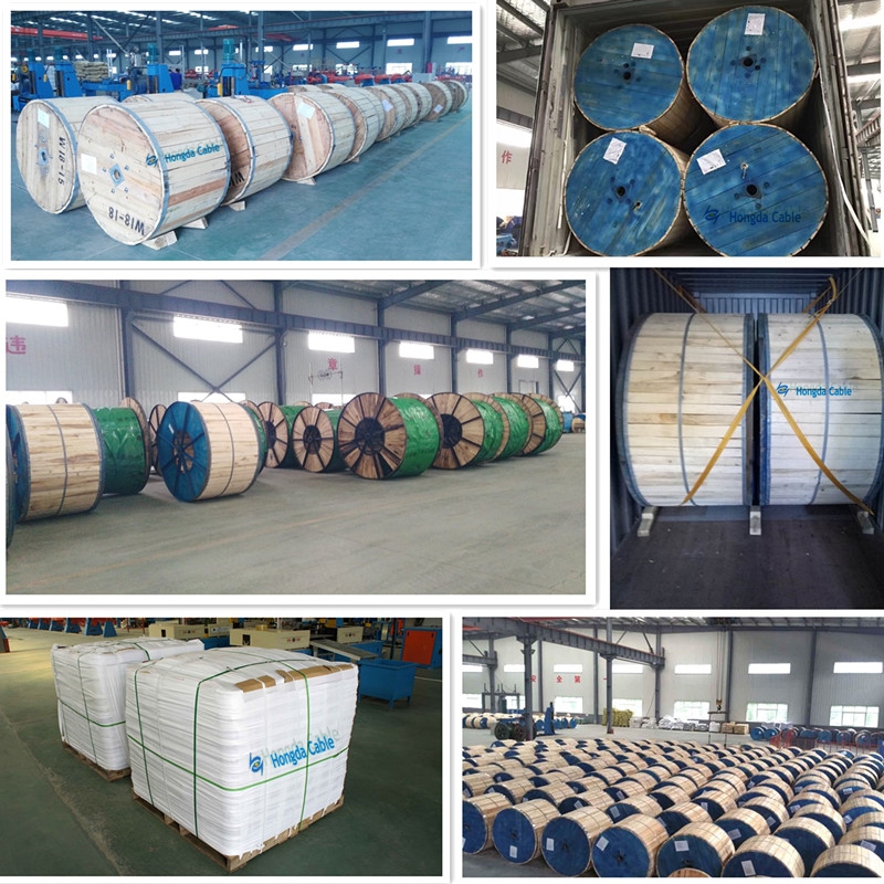 Underground Armoured Copper Cable 4 core 240 mm2 120mm2
