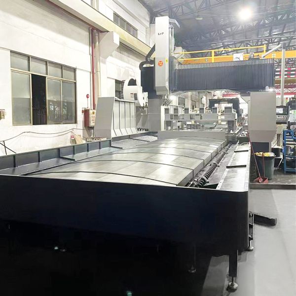 LS Full Series Bridge Type Gantry Machining Center 3 Axis Guide CNC Milling Machine