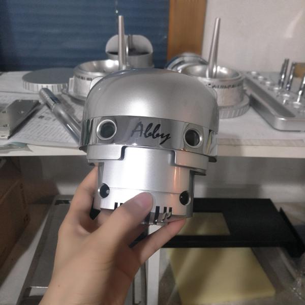 OEM Metal Rapid Prototype Mirror Polish And Silver Anodize Surface