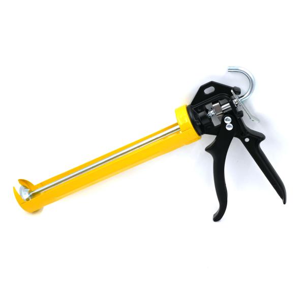 Cradle Steel Skeleton Frame Sealant Caulking Gun Drip-Less 400ml Rotating