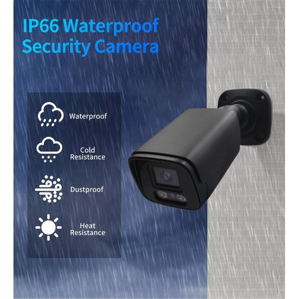 Customized 4CH 4MP IP Camera Outdoor Bullet Camera Surveillance Security POE NVR Kit