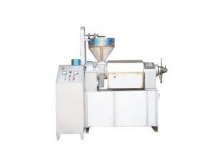 China Temperature Control Cooking Oil Pressing Machine , Edible Oil Press Machine 1180kg Weight on sale