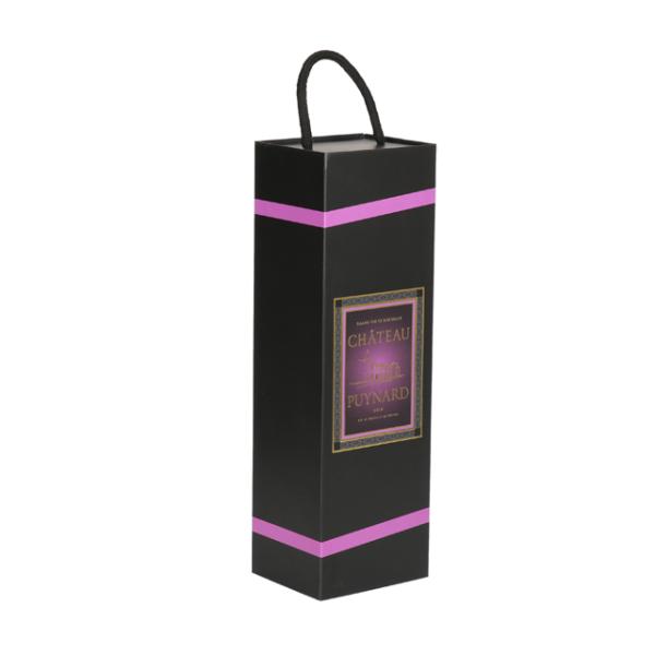 end Custom Luxury Magnetic Closure Folding Hard Cardboard Champagne Whisky Bottle Red Wine Packaging Box