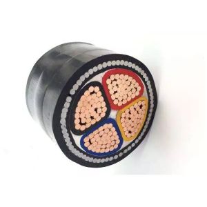 China 4 Core Armoured Electrical Copper Cable Cross Linked Polyethylene Low Density on sale