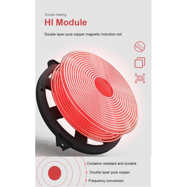 Reinforced 3 Burner Electric Induction Hobs Cooktop Crystal Panel Type