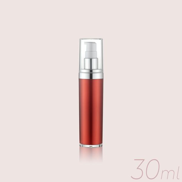 Oval Shape Airless Lotion Pump Bottles Container For Emulsion Storage GR216A/B