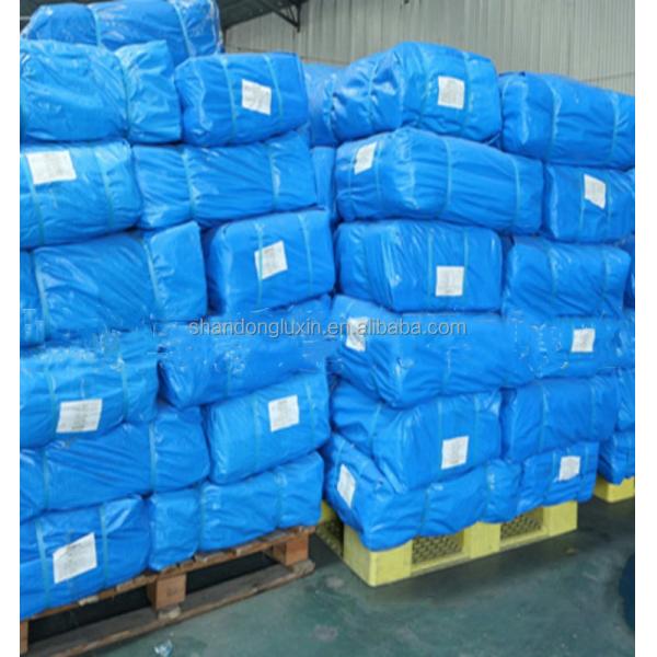 16*15-16*17 Density Blue PE Tarpaulin For Dustproof Tent Moisture Proof And Rainproof