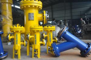 China BOCIN Industrial Gas - Liquid Separating Fuel Gas Filter Separator , OEM on sale