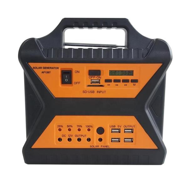 MINI DC lighting system, solar system for power emergency