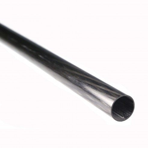 Roll Wrapped Round Carbon Fibre Tube Torsion Resistance 1mm
