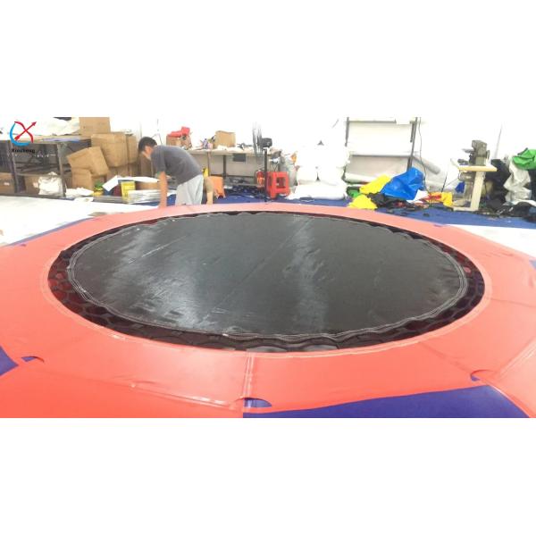 Supplier Inflatable Water Games Inflatable Water Floating TrampolineWith Pump