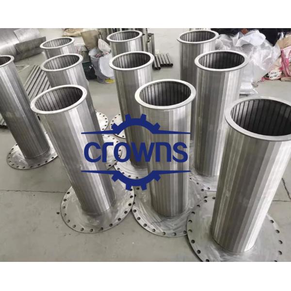 Stainless Steel Johnson Screen Tube Wedge Wire Resin Traps For Vacuum Infusion