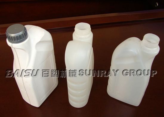 High Output Plastic Water Tank Making Machine , Triple Head Small Blow Moulding Machine SRB80D-3