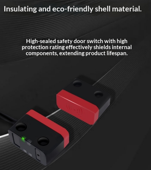Induction Safety Door Switch For Machine Tool Equipment Electromagnetic Lock Non Contact Limit