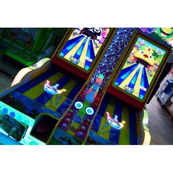 40 " LCD Kids Arcade Machine / Throwing Balls Bowling Arcade Game Machine