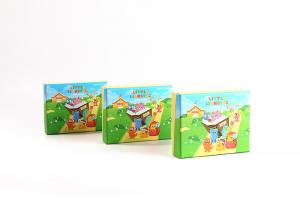 China Promotional Safe Personalised Toy Box , Corrugated Educational Toy Box For Kids on sale