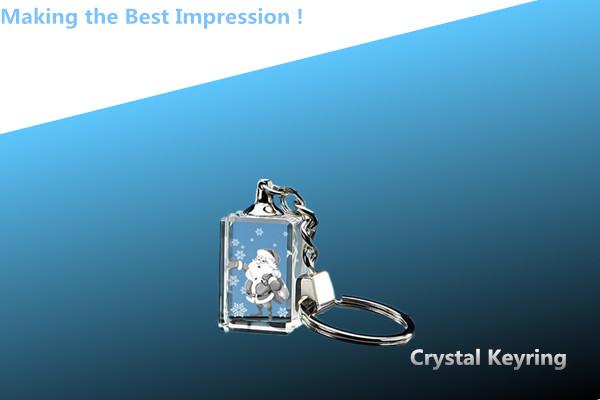 Quality crystal keychain/crystal keyring/rectangle crystal keyring/rectangular key chain for sale