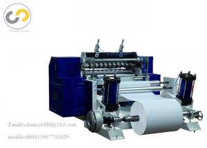 Buy cheap Automatic thermal paper roll slitting machine, thermal paper roll cutting machine product