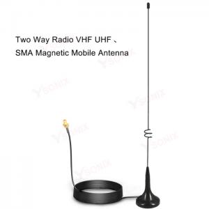 China Two Way Radio VHF UHF SMA Magnetic Mobile Antenna UT-108UV for Nagoya BAOFENG CB Radio UV-5R UV-B5 UV-B6 GT-3 on sale
