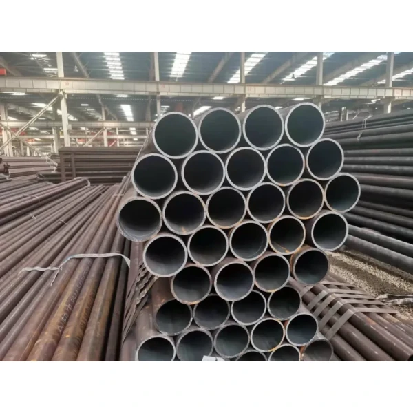 DIN S355jr S355j0 Cold Drawn Q345b ASTM A36 A53 Seamless/Welded Hot Rolled Round Square 2mm 3mm Wall Thick Carbon Steel Pipe for Building