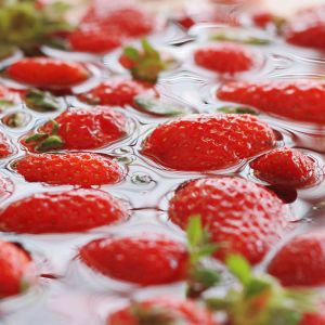 Buy cheap Industrial Fruit Cleaning Machine Automatic Strawberry Washing Machine product