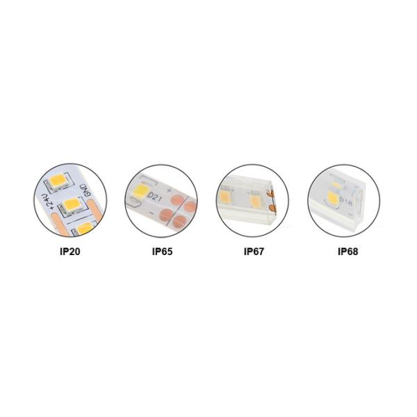 SMD2835 Single Color 60led/M LED Strip Light 2700K 3000K 4000K 6500K For Indoor