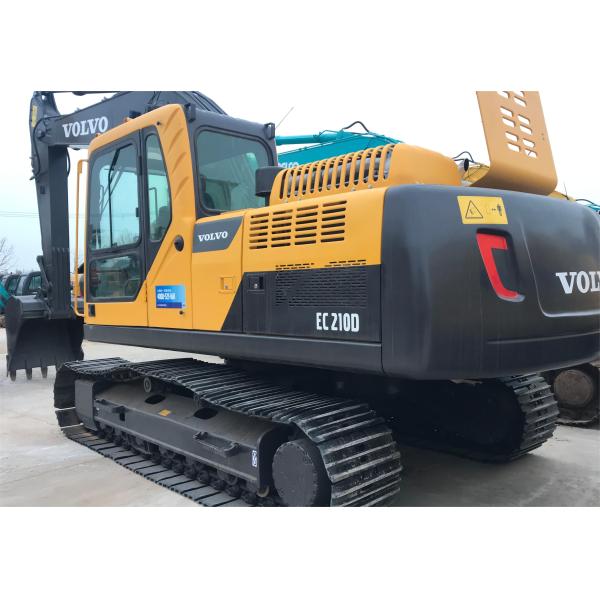 123kw power18100kg Second Hand Vollvo EC210D Hydraulic Crawler Excavator with D5E Engine Model