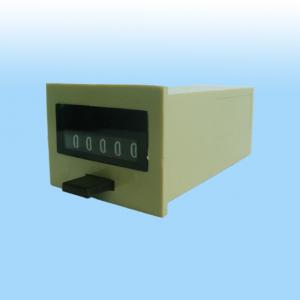 China YAOYE-875  plastic electromagnetic 12V 24V 5 digit mechanical pulse counter on sale