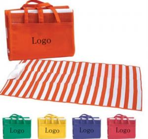 Buy cheap 80 g Non-Woven coated Water-Resistant Polypropylene Beach Mat product