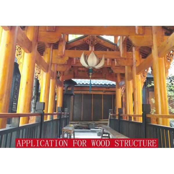 White Passive Intumescent Fire Resistant Coating For Wood Transparent Eco Friendly
