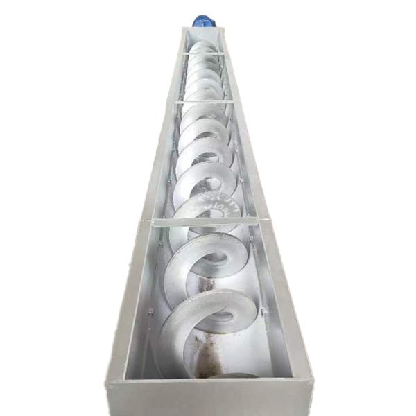 Stainless Steel Shaftless Screw Conveyor with Easy Maintenance Superior Sealing and Anti-Wrapping Performance