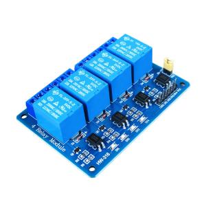 China 5V Optocoupler 4 Channel Relay Module IED Programming STEM Education on sale